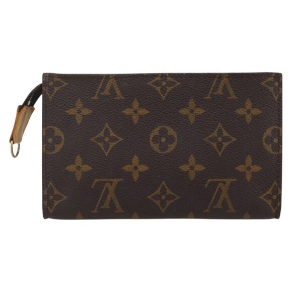 LOUIS VUITTON Monogram Bucket PM Accessory Pouch LV Auth 145084 - Picture 3 of 16